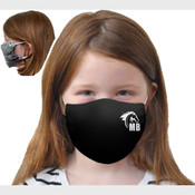 Mary Bryant Black Youth Face Mask