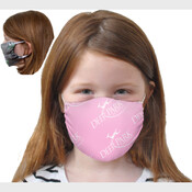 Deer Park Pink Youth Face Mask