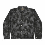Unisex Tie-Dyed Denim Jacket