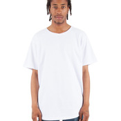 Unisex Curved Hem Long Tee