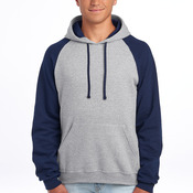 Unisex NuBlend ® Colorblock Raglan Hoodie Sweatshirt