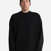 Unisex Garment-Dyed Terry Long Sleeve Tee