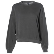 Women's California Wave Wash Sunday Crewneck Sweatshirt