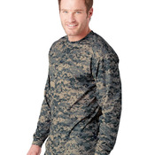 Men's Digital Camo Long Sleeve T-Shirt