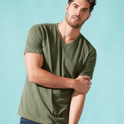 Unisex Sueded V-Neck Tee