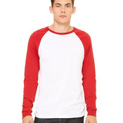 Men's Long Sleeve Jersey Baseball Tee