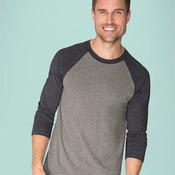 Unisex Triblend Three-Quarter Raglan Tee