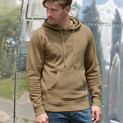 Unisex Midweight Pigment-Dyed Hooded Sweatshirt