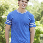 Unisex Triblend Varsity Ringer T-Shirt