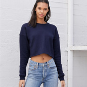 Women's Crop Crewneck Sweatshirt
