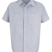 Men's Industrial Stripe Work Shirt