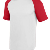 Unisex Wicking Short Sleeve Baseball Jersey