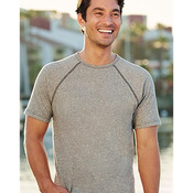 Men's Mock Twist Raglan Tee