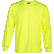 Unisex Microfiber Polyester Long Sleeve T-Shirt