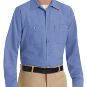 Men's Tall Industrial Long Sleeve Work Shirt