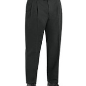 Men's Pleated Twill Slacks