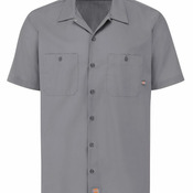 Men's Industrial Short Sleeve Work Shirt