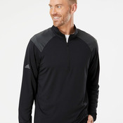 Men's Ultimate365 Lightweight Shoulder Stripe Quarter-Zip Pullover