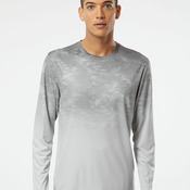 Unisex Montauk Oceanic Fade Performance Long Sleeve T-Shirt