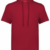 Youth Eco Revive™ Ventura Soft Knit Short Sleeve Hooded Sweatshirt
