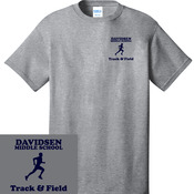 Heavy Cotton 100% Cotton T Shirt - DVD Track