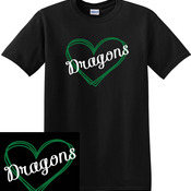 Youth Heavy Cotton ™ 100% Cotton T Shirt - Davidsen Heart 2019