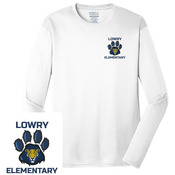 Youth Long Sleeve Performance Tee - Lowry Uniform