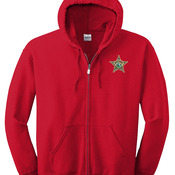 Adult Heavy Blend™ 8 oz., 50/50 Full-Zip Hood - Pasco Sheriff